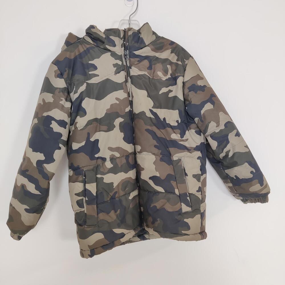Arctic Frost Boy's Snow Jacket Camouflage Size 7 Winter Jacket